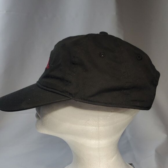 Signatures Arkanas Razorback Baseball Cap Hat Men's One Size Black Snapback - Picture 2 of 5